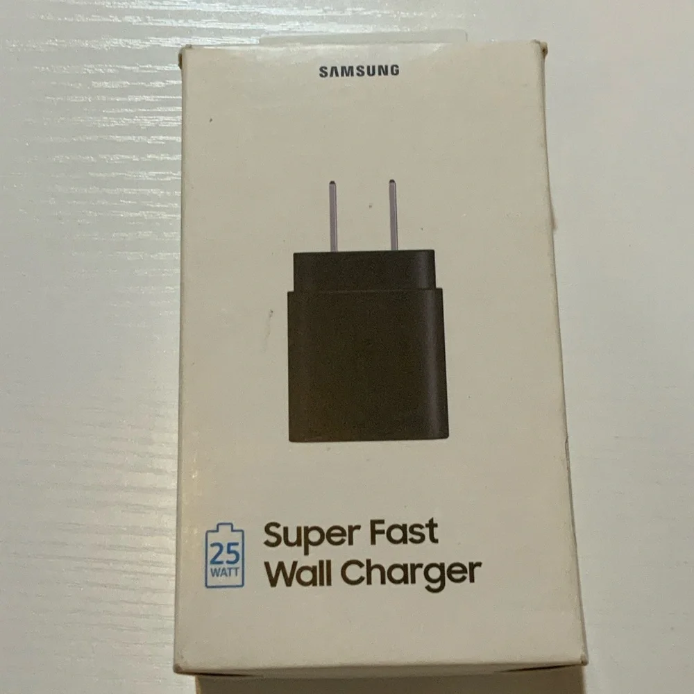 Samsung Black 25W Wall Charger